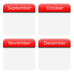calendar ,mobile phone application icon style