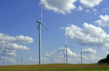 farma elektrowni wiatrowych