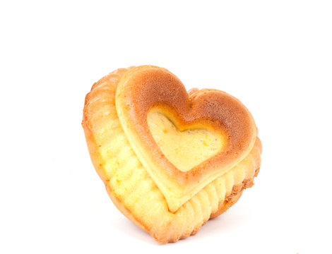 Muffins in a heart