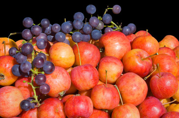 Apples and grape 8