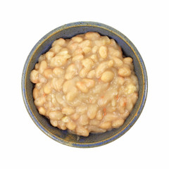 Great northern beans in bowl