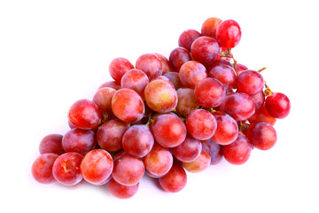 Delicious red grapes