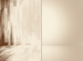 Abstract wooden wall