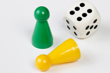 Spielfiguren - Sieg und Niederlage