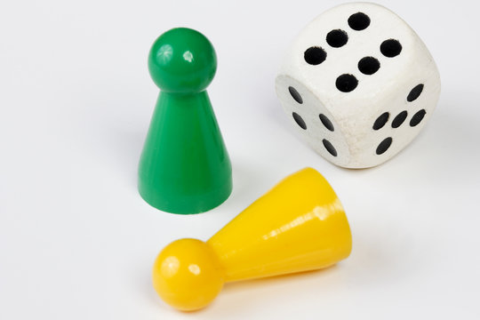 Spielfiguren - Sieg und Niederlage