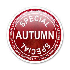 Pegatina redonda AUTUMN SPECIAL