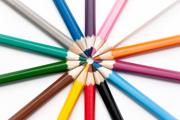 Number of colored pencils
