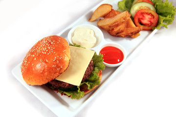 cheese burger