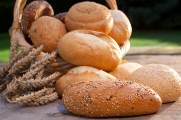Brot Brötchen arrangement