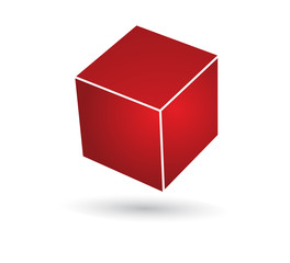 red cube