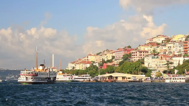 Uskudar port in Istanbul