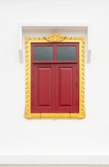 Traditional Thai style window