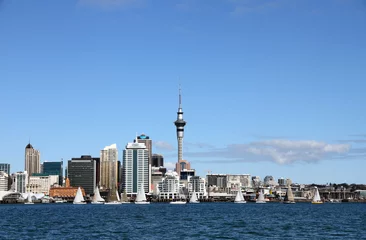 Papier Peint photo Lavable Nouvelle-Zélande Auckland City, Nouvelle-Zélande au jour 6