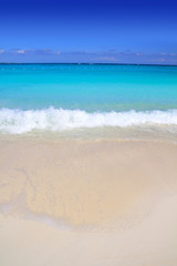 Caribbean turquoise sea beach shore white sand