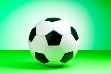Fototapeta na wymiar Sporting concept with football
