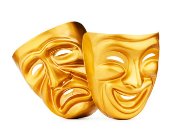 Masks with the theatre concept