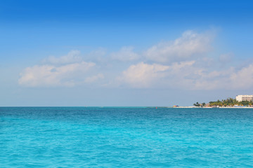Fototapeta na wymiar Isla Mujeres North Beach Cancun Meksyk