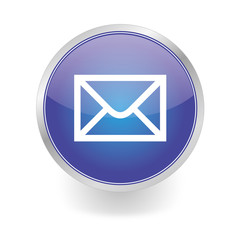 blue icon mail