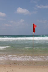 Beach Red Flag Warning System