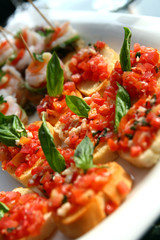 tomato canape