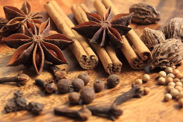 Brown spices