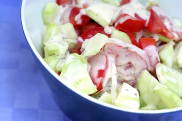 insalata mista di verdure