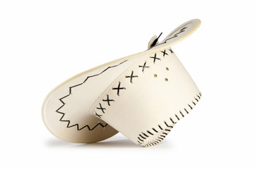 Hat isolated on the white background