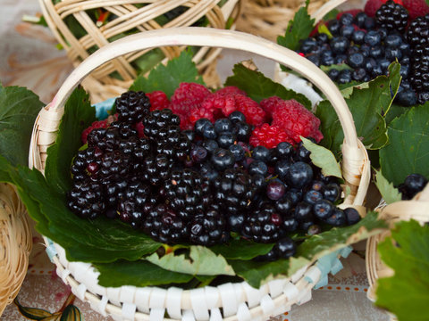 Berries in a basket