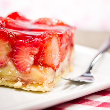 Erdbeerschnitte