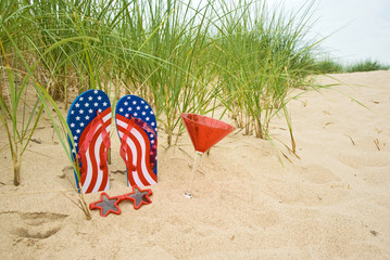 flag flip-flops