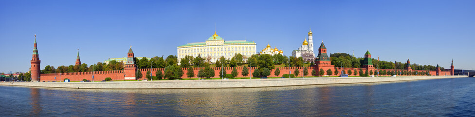 Panorama of   Moscow Kremlin