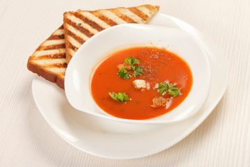 vegetable cream soup