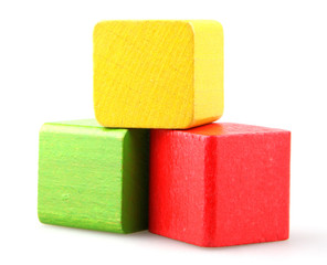 Wooden building blocks
