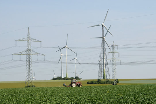 Windkraft Anlage