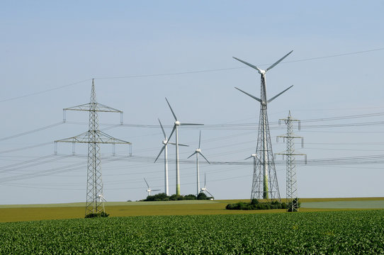 Windkraft Anlage
