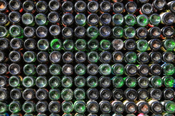Old wine bottles