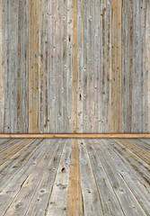 old wooden planks interior