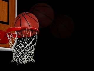 Basketball score shoot