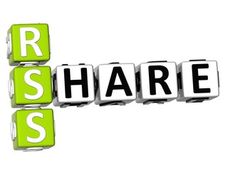 3D Share Rss Crossword