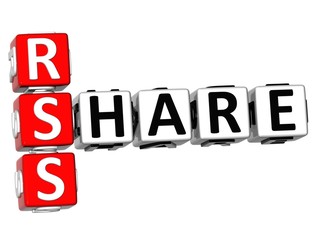 3D Share Rss Crossword