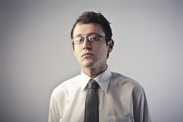 Snobbish businessman