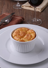 soufflé au fromage
