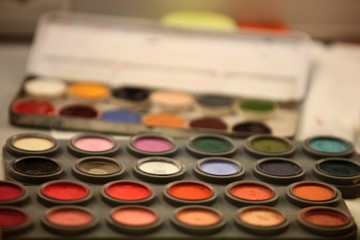 Naklejka premium make-up utensils