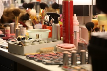 make-up utensils
