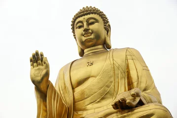 Gartenposter Buddha golden buddha
