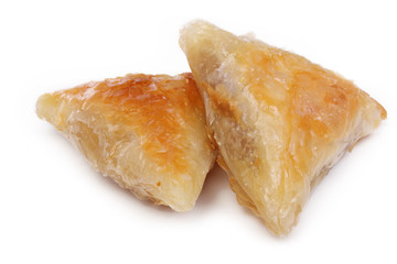 triangles de brick aux amandes