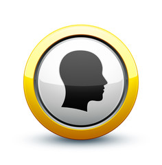 icône homme tête