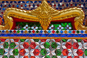 Thai Temple Pattern.
