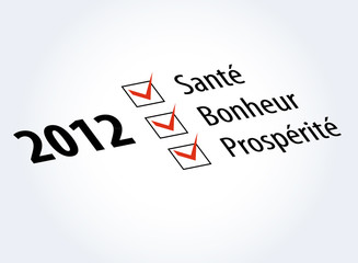 2012  Santé-Bonheur-Prospérité
