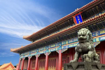 Zelfklevend Fotobehang beijing forbidden city © chungking